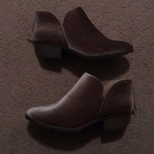 Velvet Booties